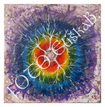 Mandala rodu ( 50cm x 50cm ) - PRODÁNO